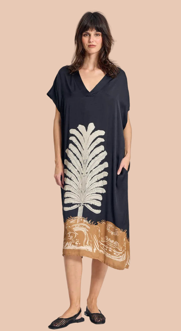 Ambra Printed Caftan Dress