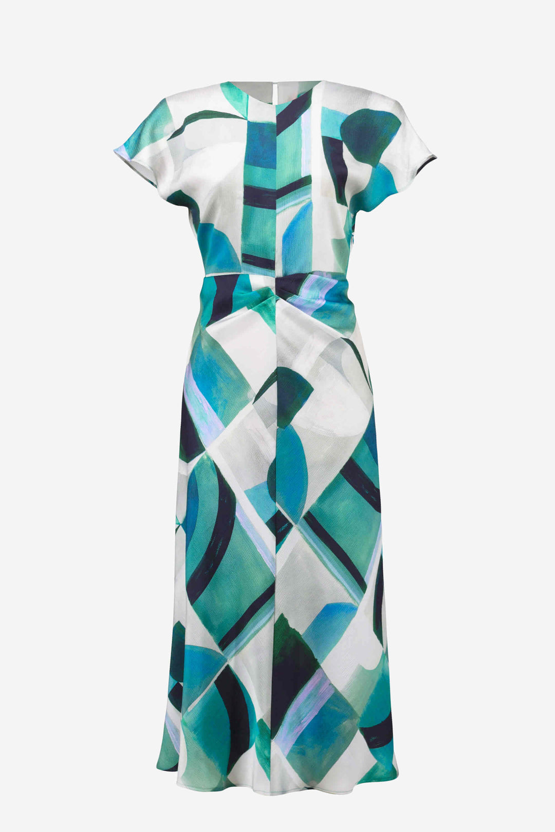 Ocean Drive  Geometric Print Fit and Flare Dress 261251