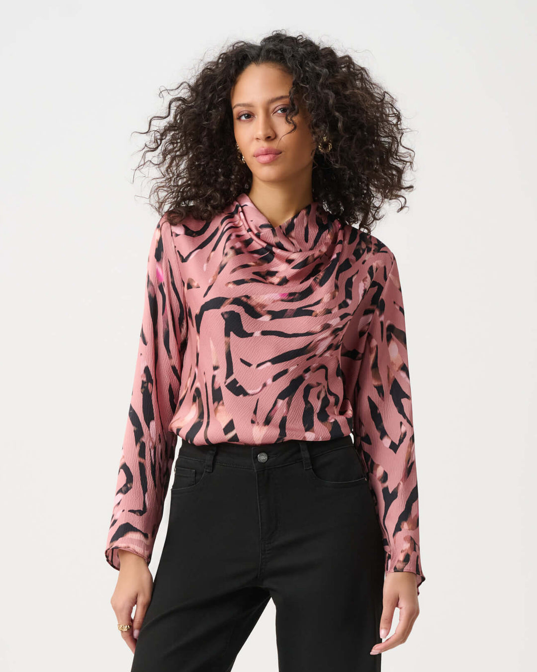 Metropolitan Textured Satin Cowl Top 263003