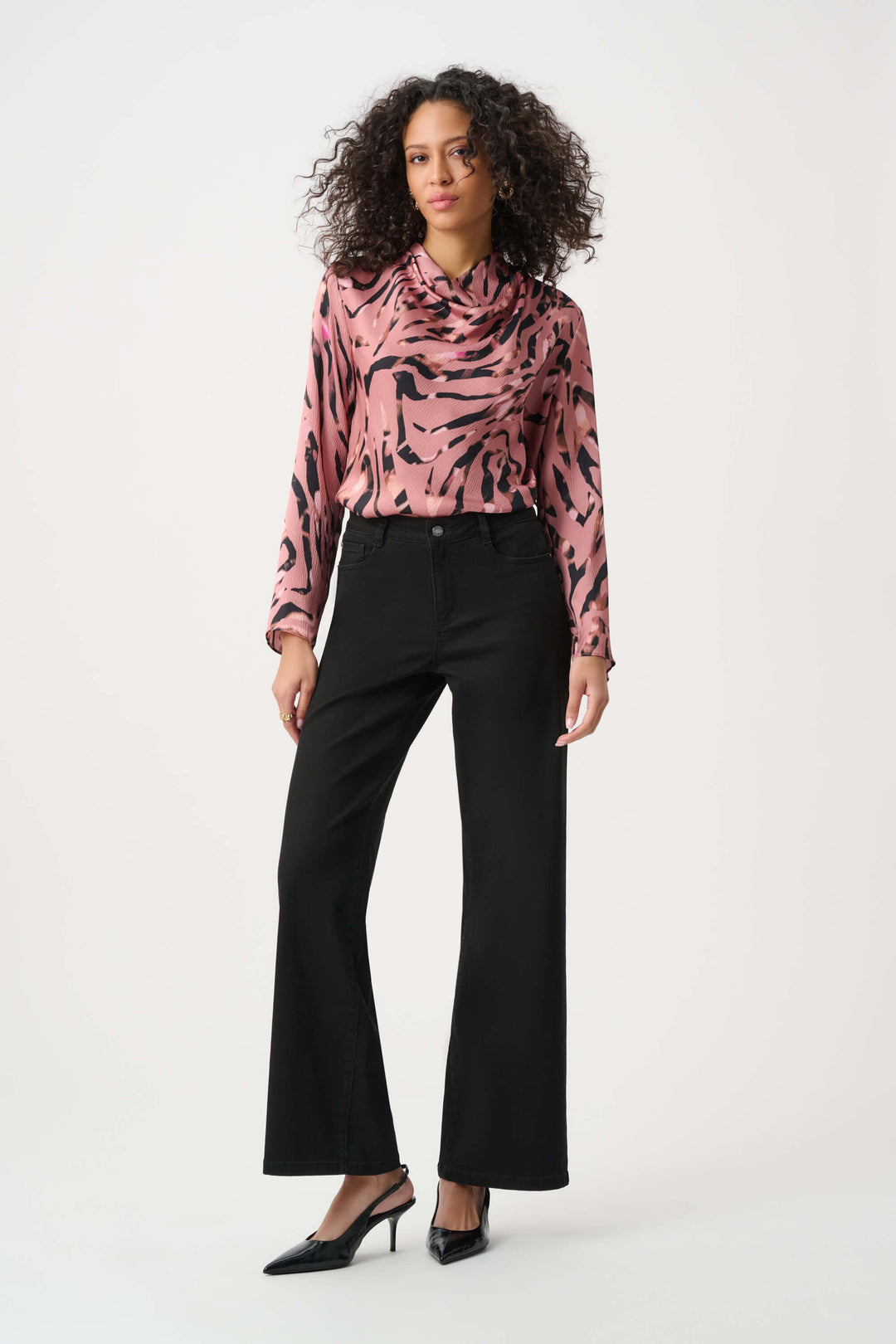 Metropolitan Textured Satin Cowl Top 263003