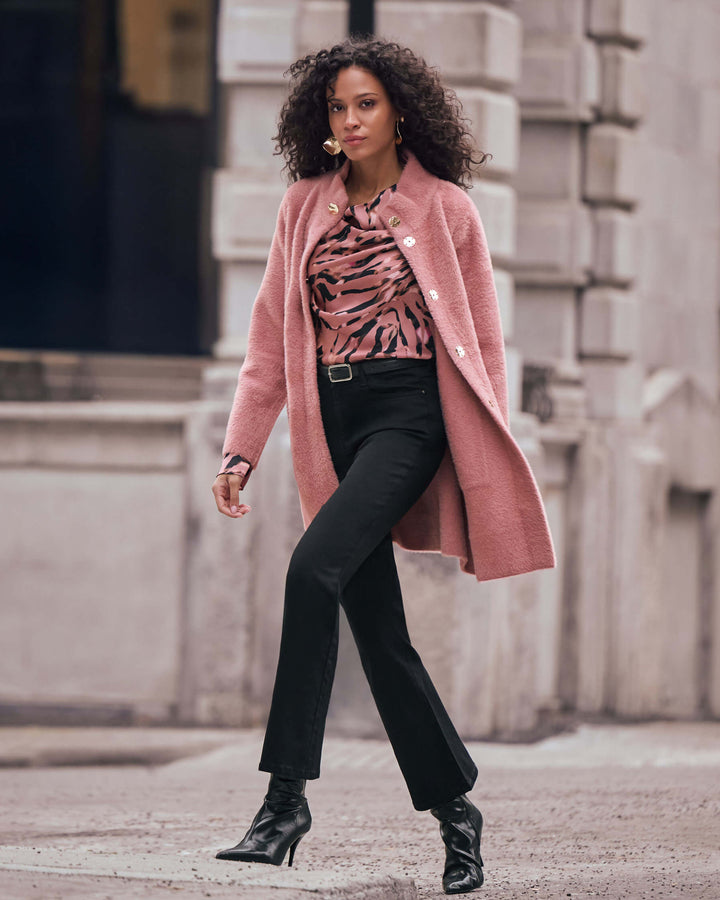 Metropolitan Textured Satin Cowl Top 263003