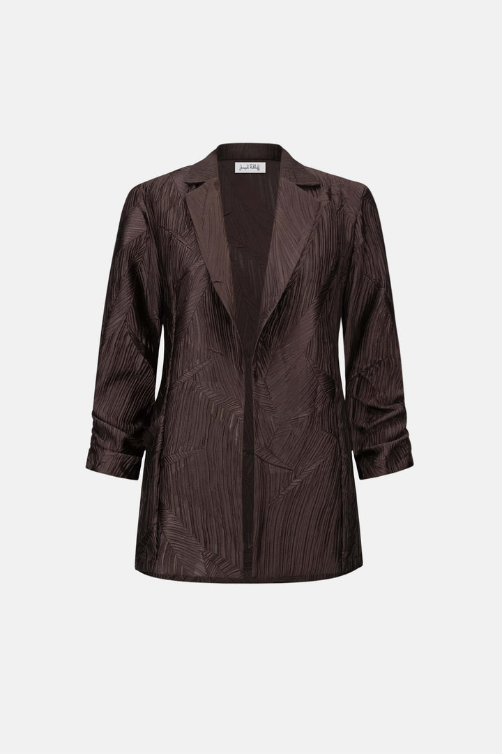 Modern Geometry Pleated Blazer 263050