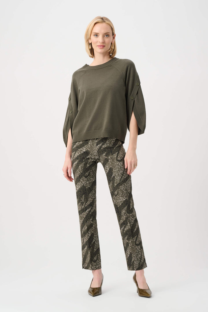 Mint Condition Millennium Abstract Print Pull-On Pants 263080