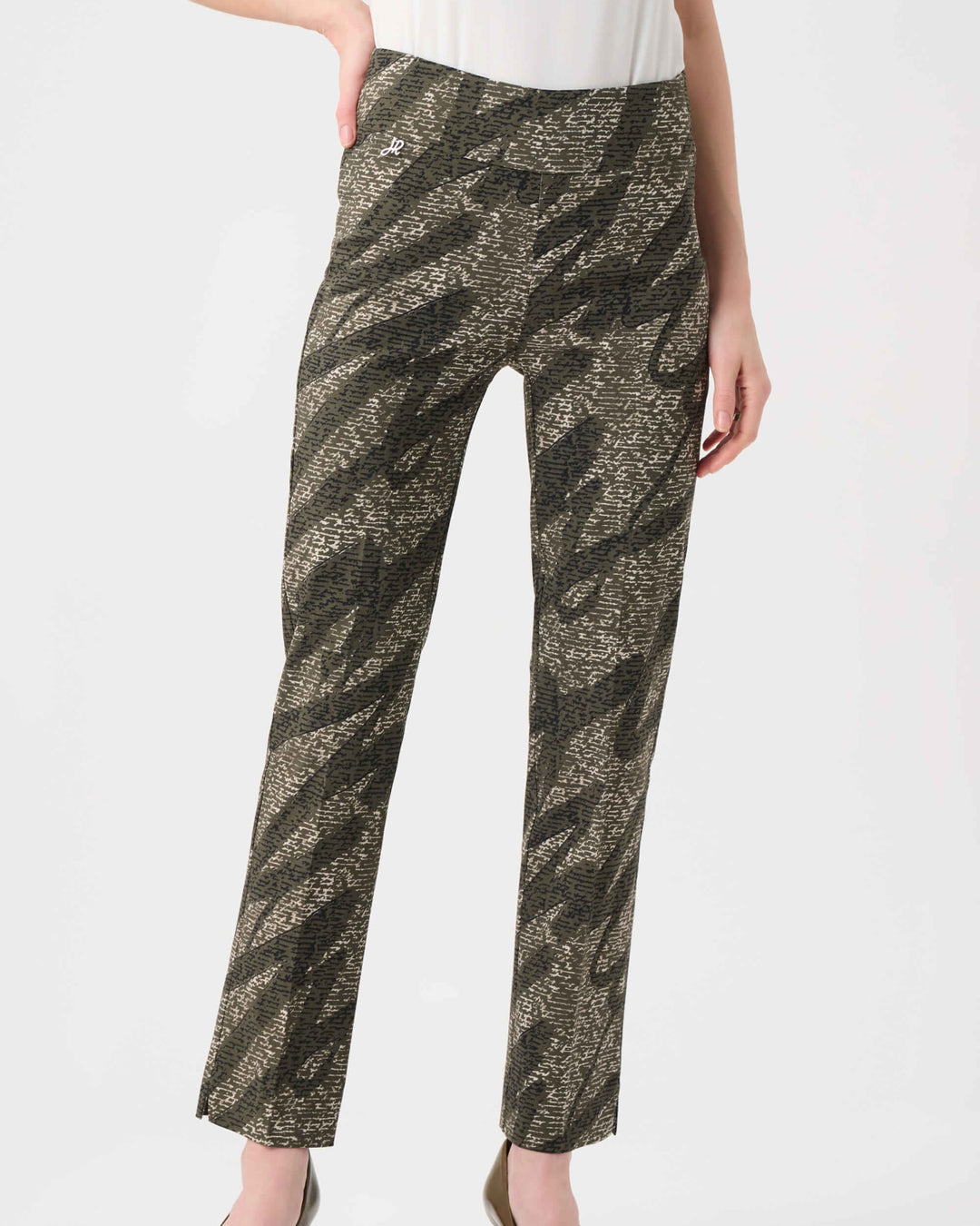 Mint Condition Millennium Abstract Print Pull-On Pants 263080