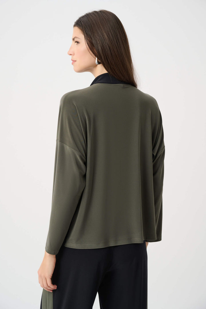 Force Of Nature Color Block Straight Top 263606