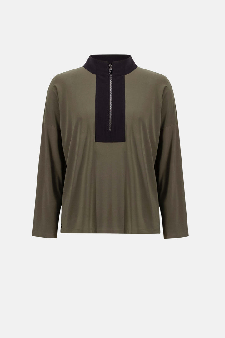 Force Of Nature Color Block Straight Top 263606