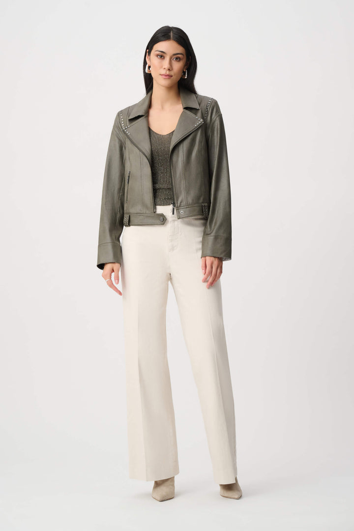 Metropolitan  Faux Suede Fitted Jacket 263907