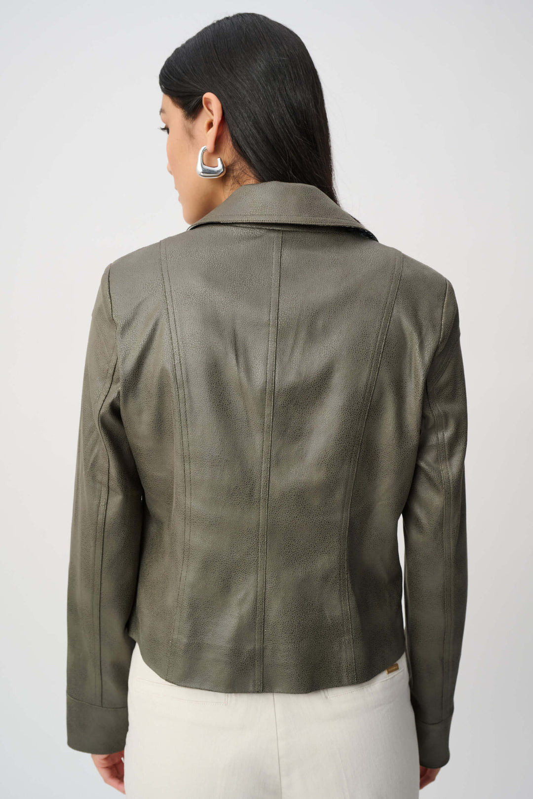 Metropolitan  Faux Suede Fitted Jacket 263907