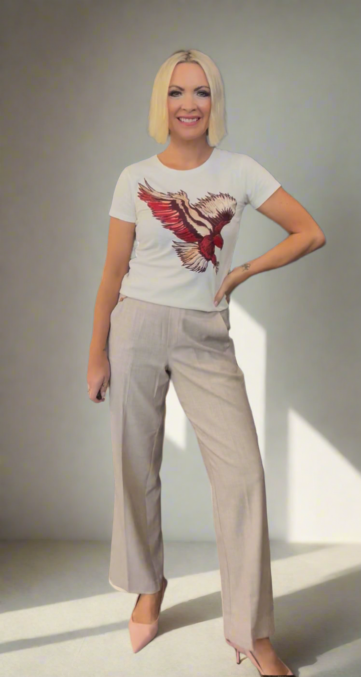 Bal Flair Pant - Beige