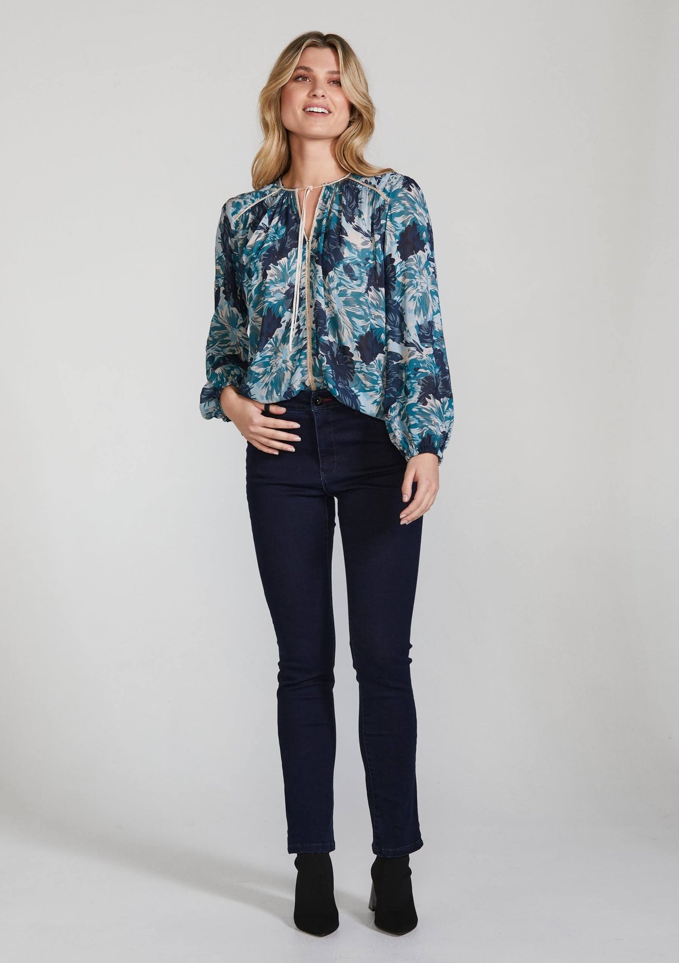 Adore Blouse - Teal