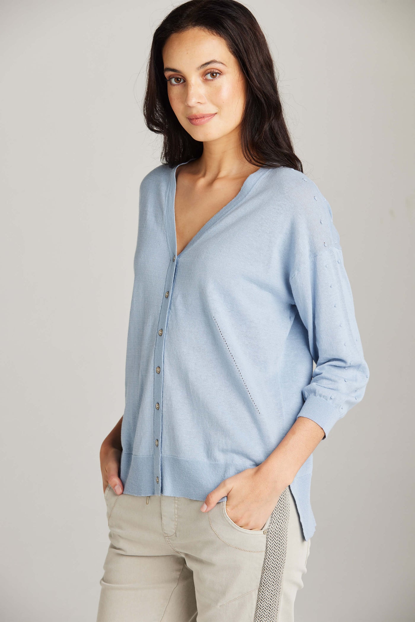 Manola Cardi - Sky Blue