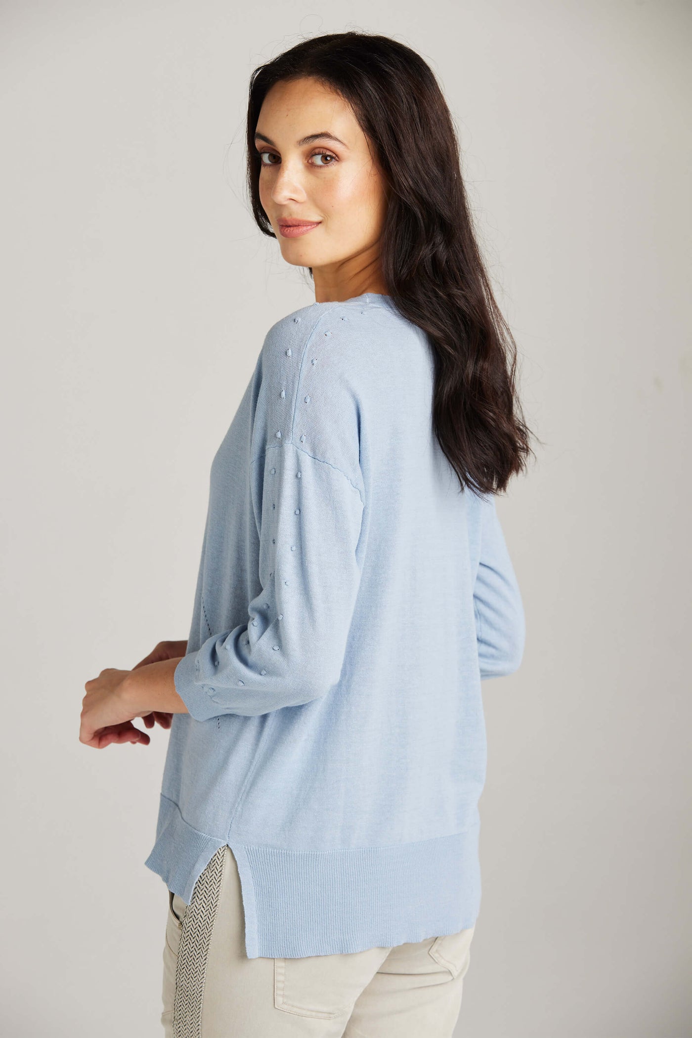 Manola Cardi - Sky Blue