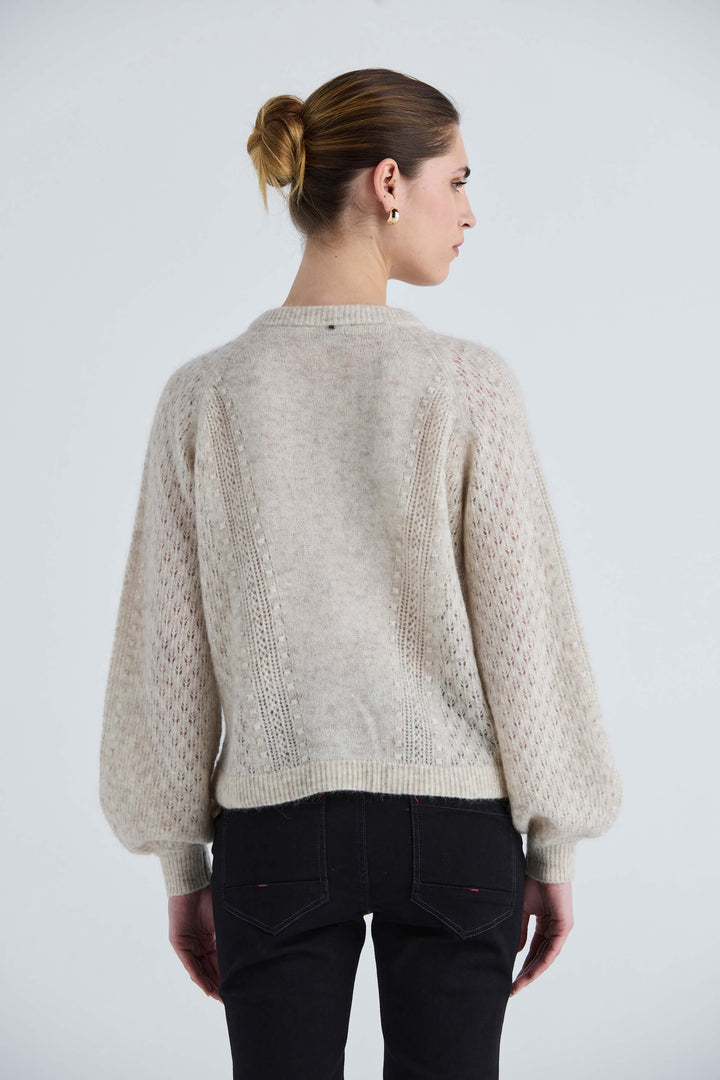 Honor Cardi - Ice Beige