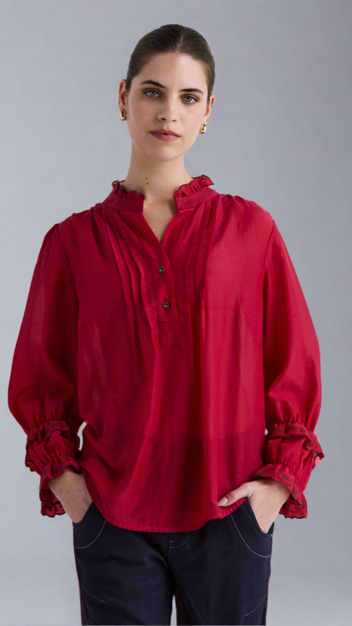 Ava Shirt - Chilli
