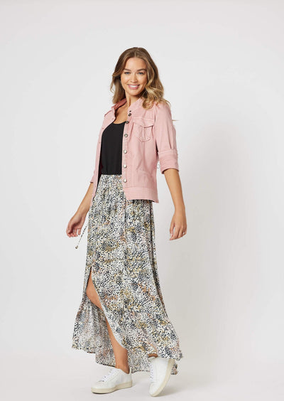 Kendall Print Maxi Skirt 43336