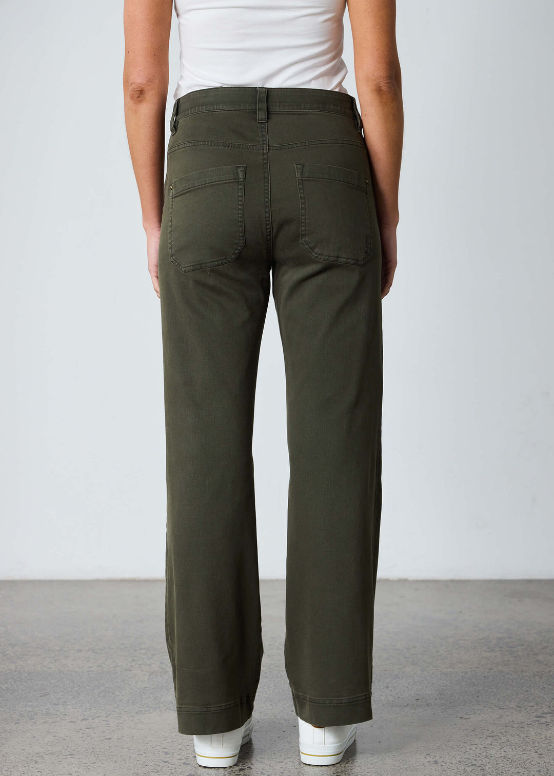 Chrome Jean - Army Green