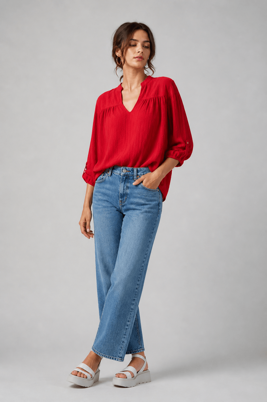 Chroma Blouse - Sienna