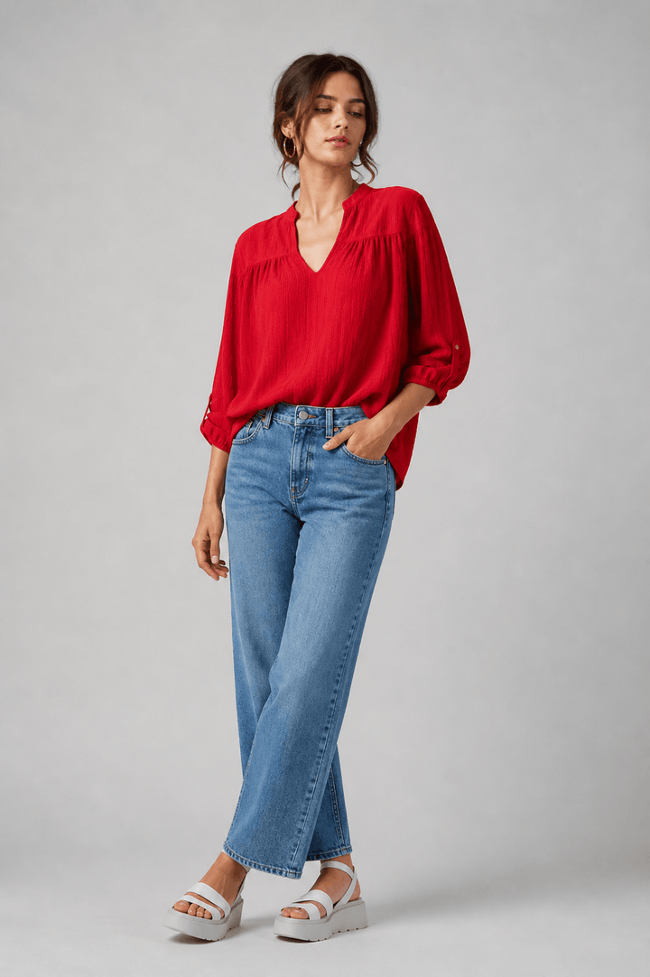 Chroma Blouse - Sienna