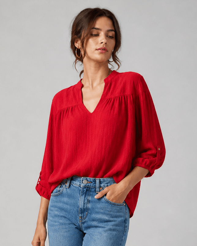 Chroma Blouse - Sienna