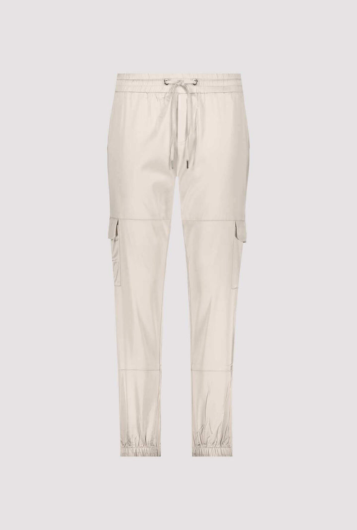 Cargo Jogger Satin Pants