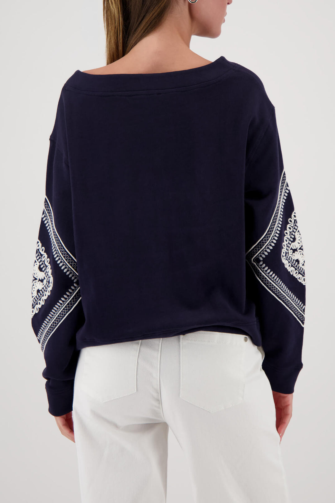 Welcome New Boat Neck Sweatshirt