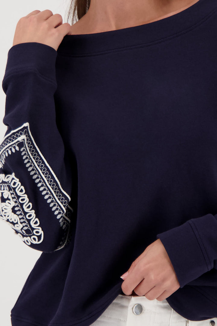Welcome New Boat Neck Sweatshirt