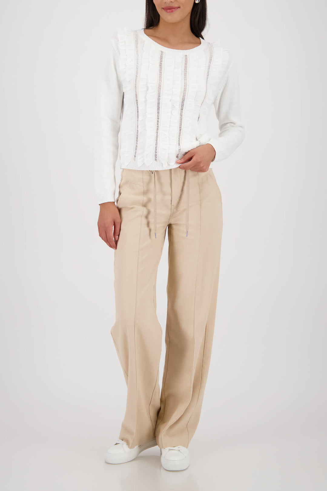 Cape Town Ruffle Sweater