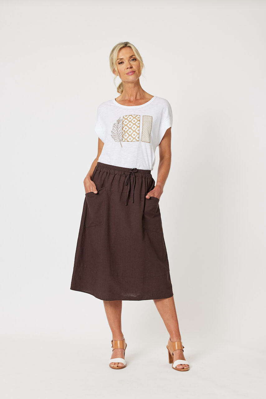 Sports Linen Skirt - Koko