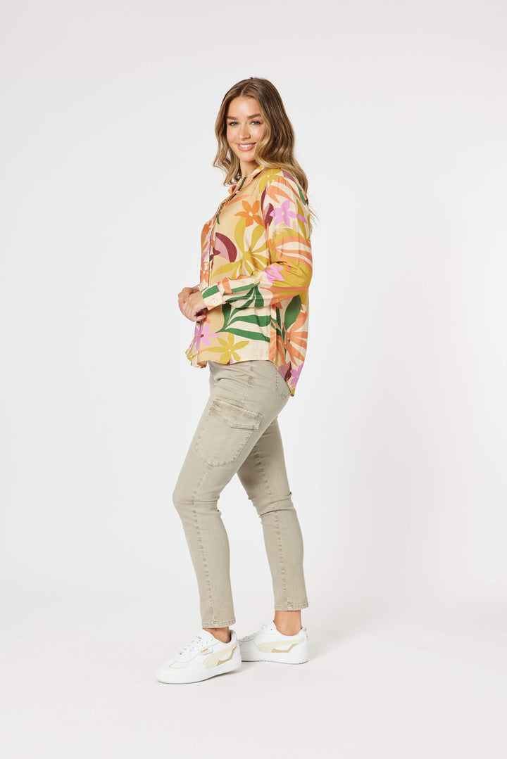 Promenade Floral Print Shirt