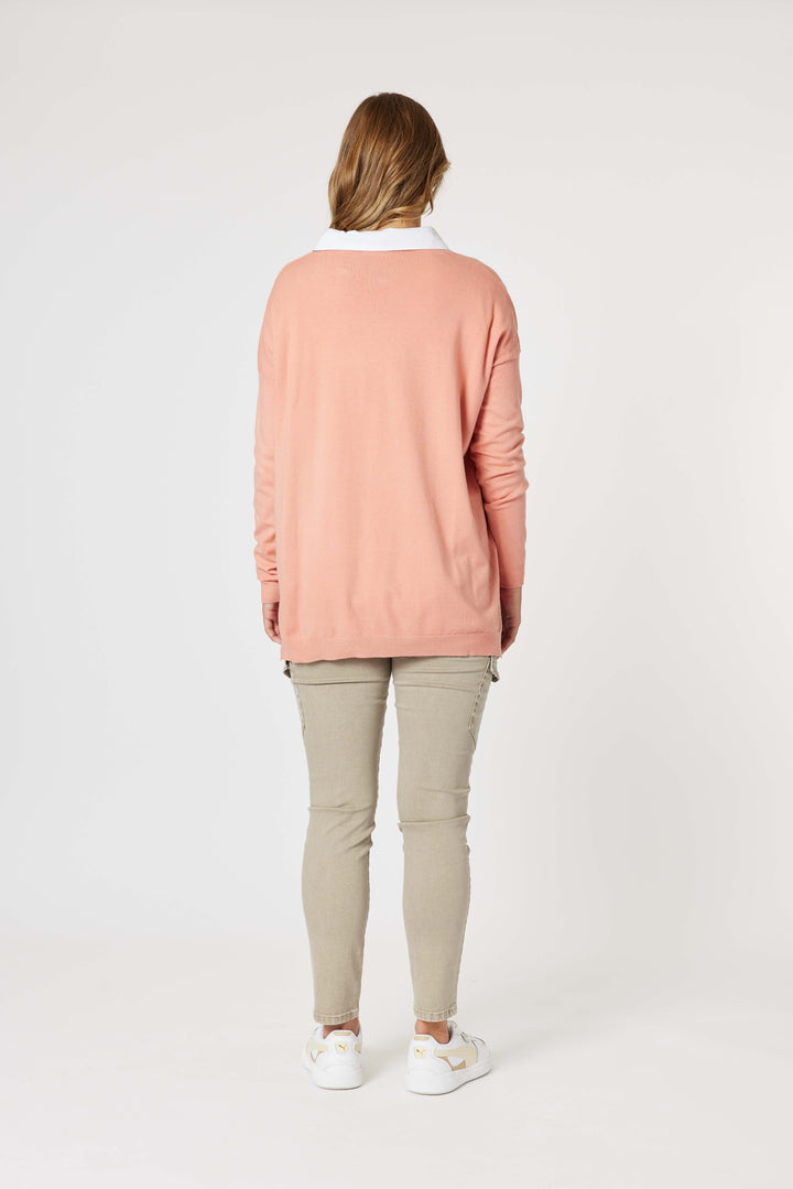 Saint Barth Knit - Coral