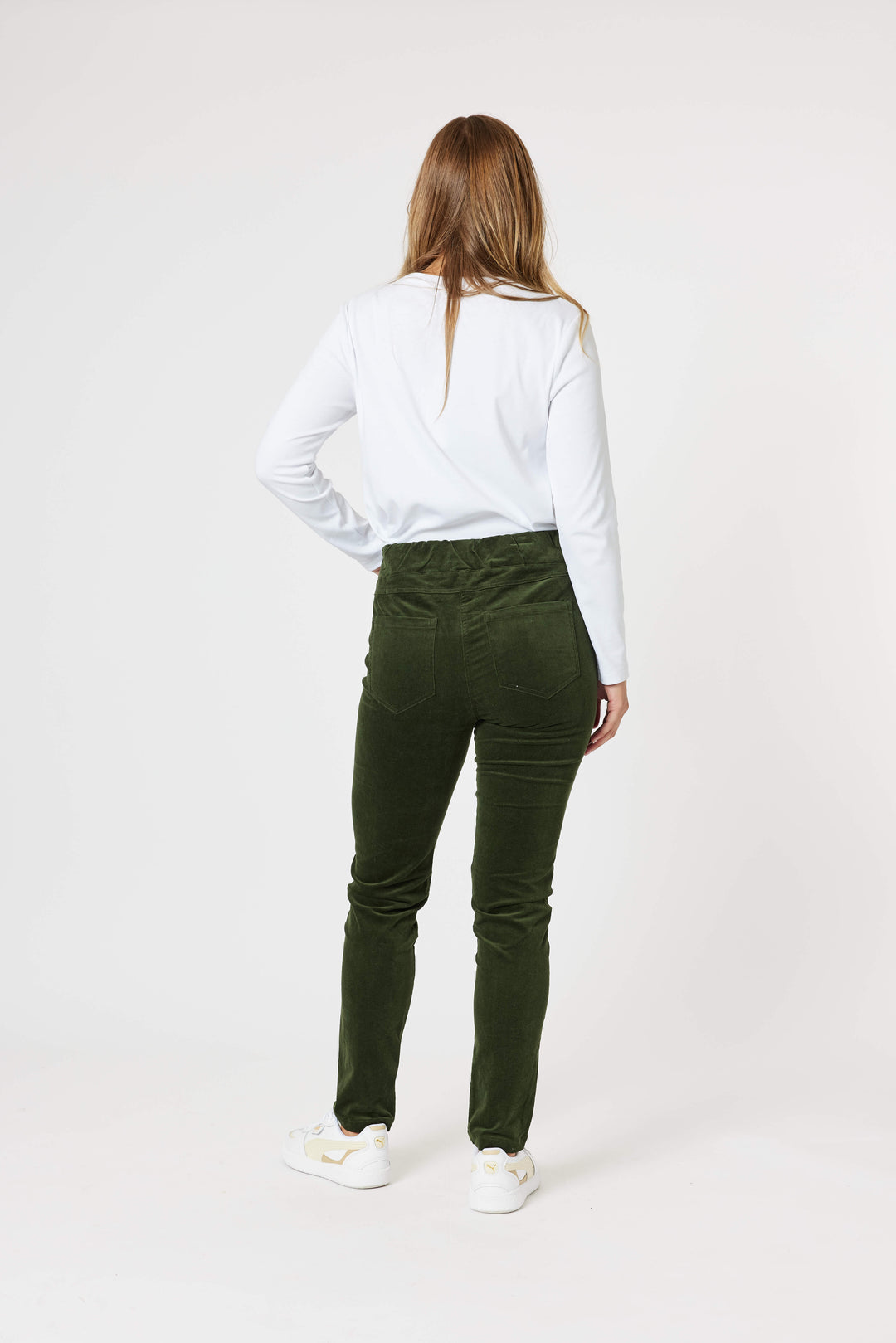 Harper Cord Pant - Navy