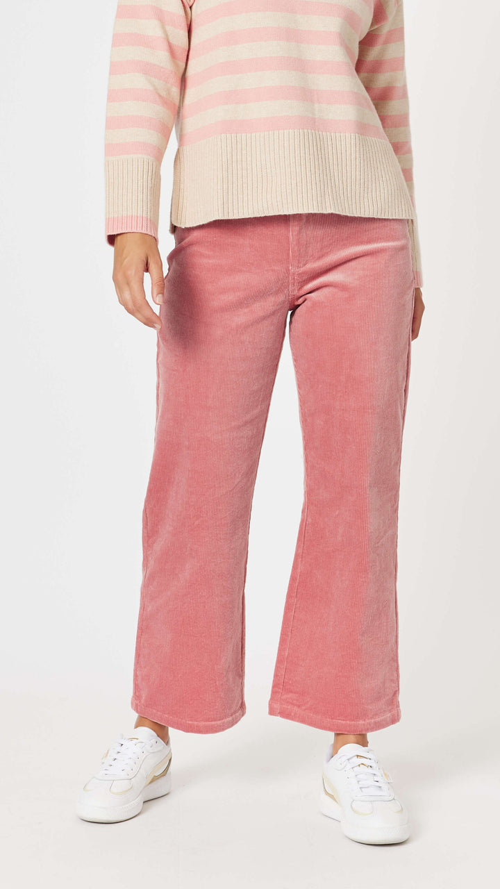 Lucy Stretch Cord Pant - Blush