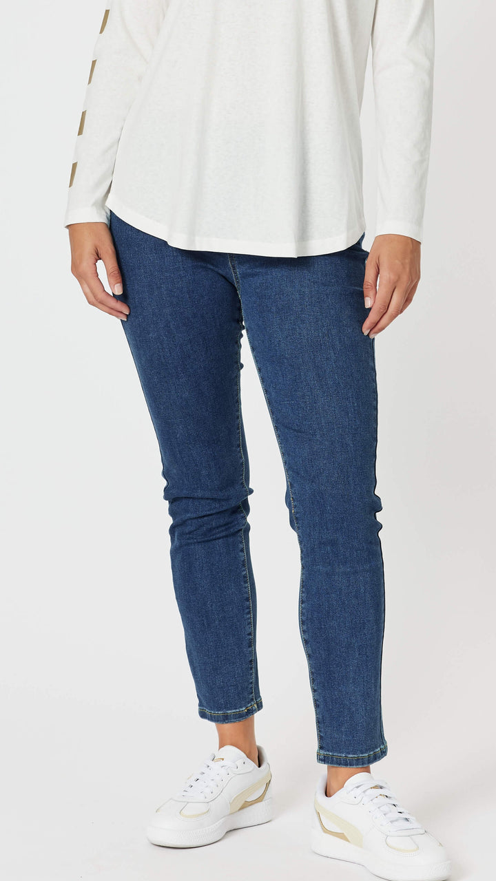 Chicago Slim Leg Jean - Dark Denim