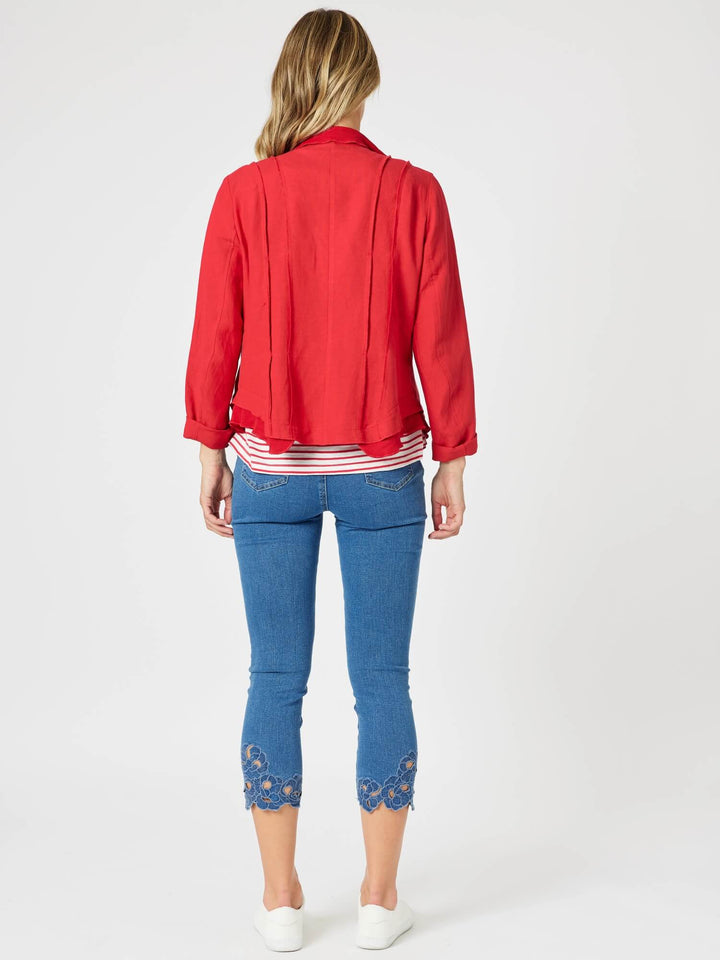 Lino Le Marais Jacket - Red