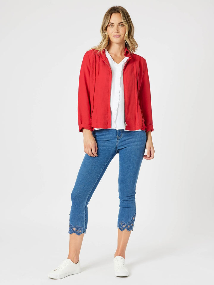 Lino Le Marais Jacket - Red