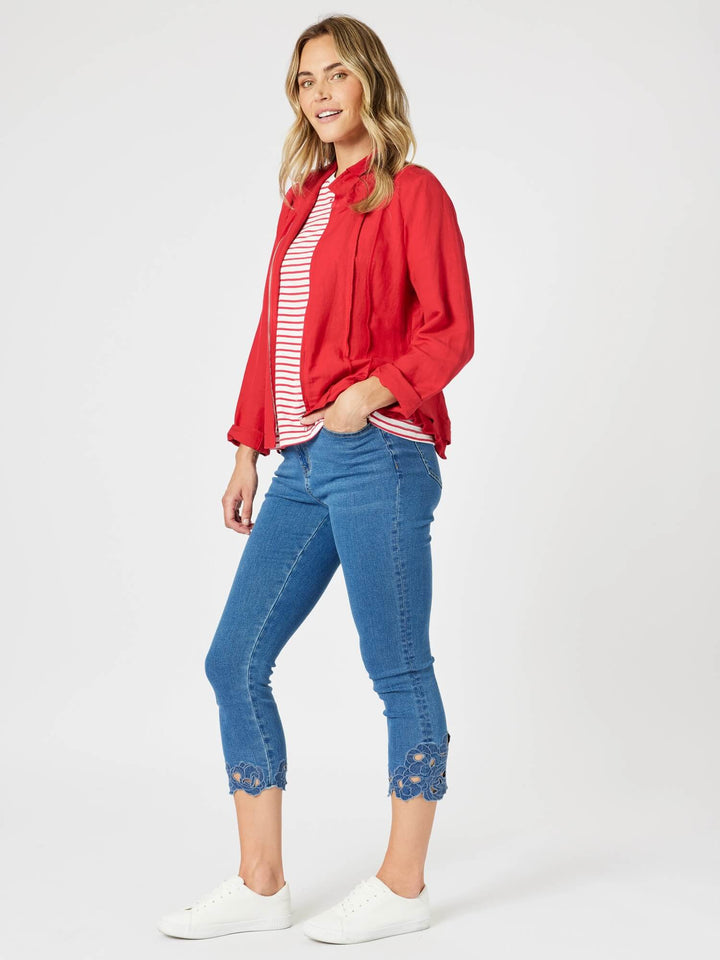 Lino Le Marais Jacket - Red