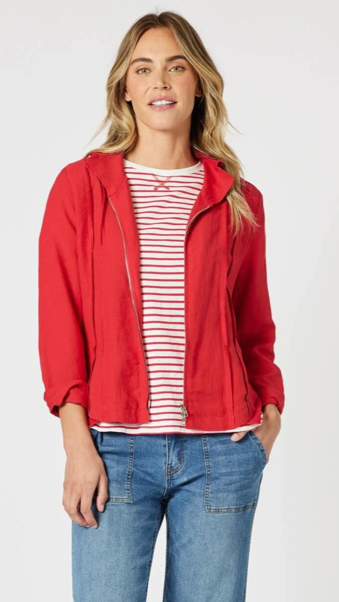 Lino Le Marais Jacket - Red