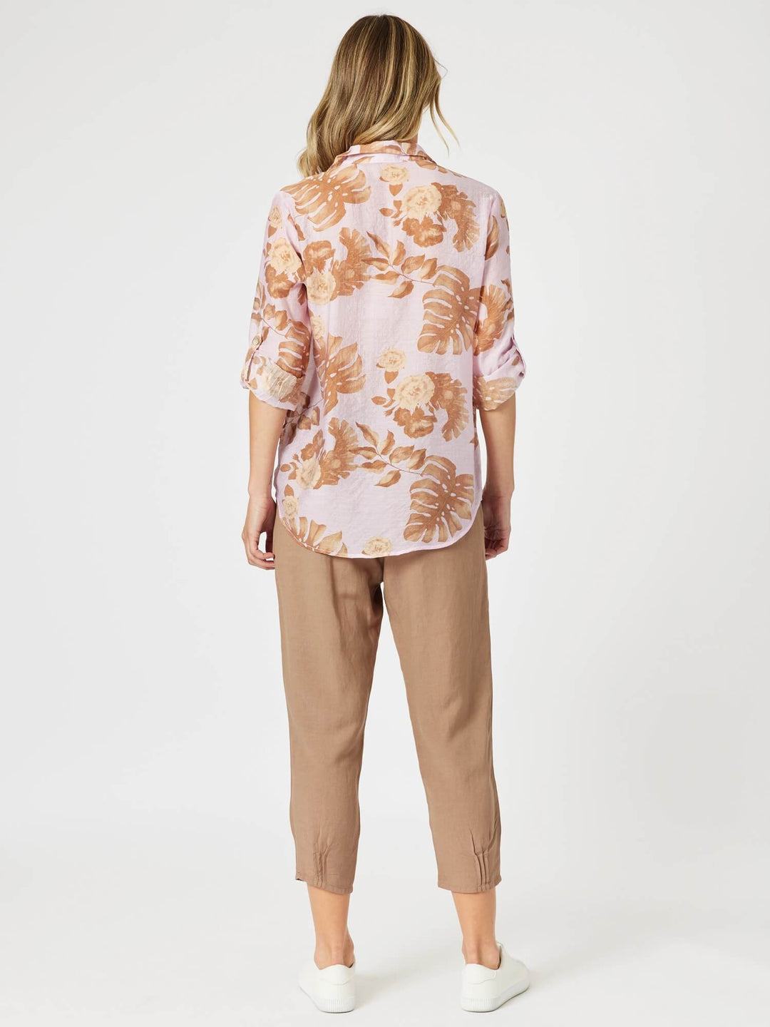 Haiti Shirt - Pink/Natural