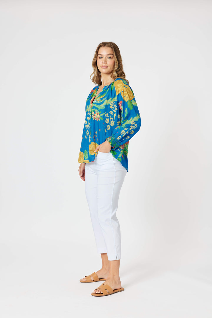 Tropics Shirt - Blue/Multi