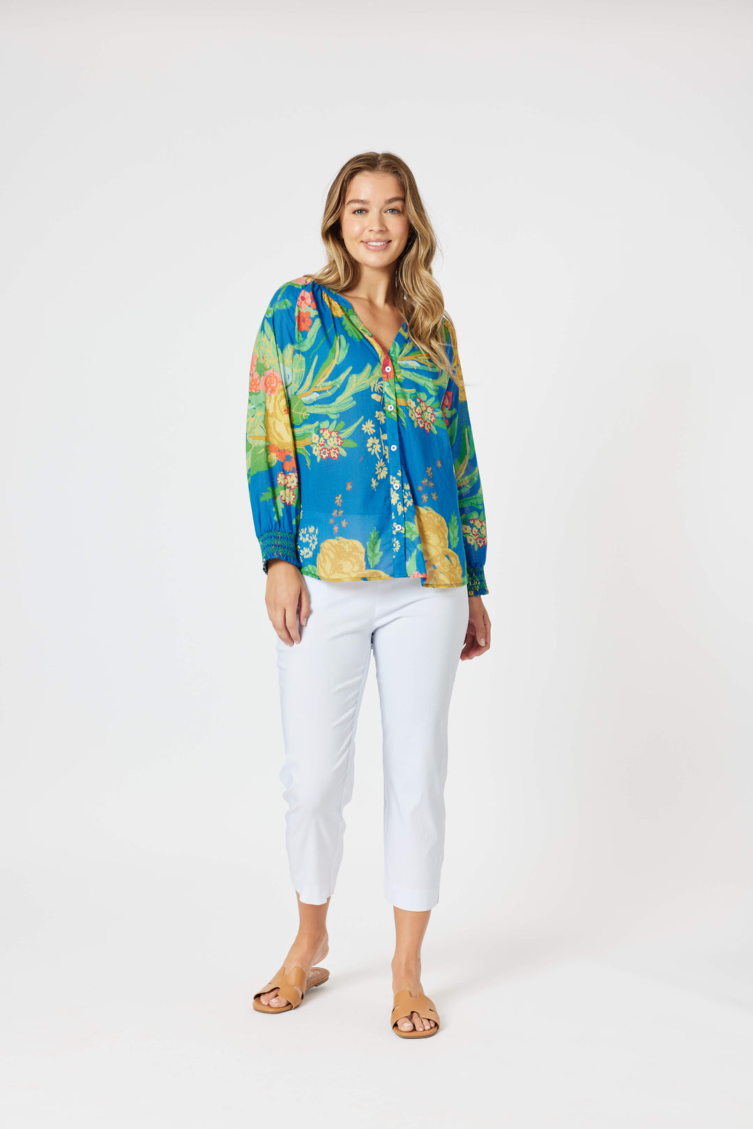 Tropics Shirt - Blue/Multi