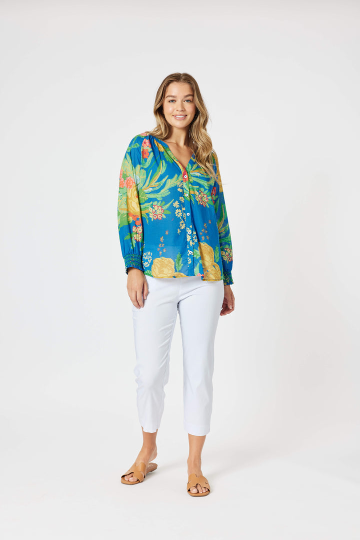 Tropics Shirt - Blue/Multi