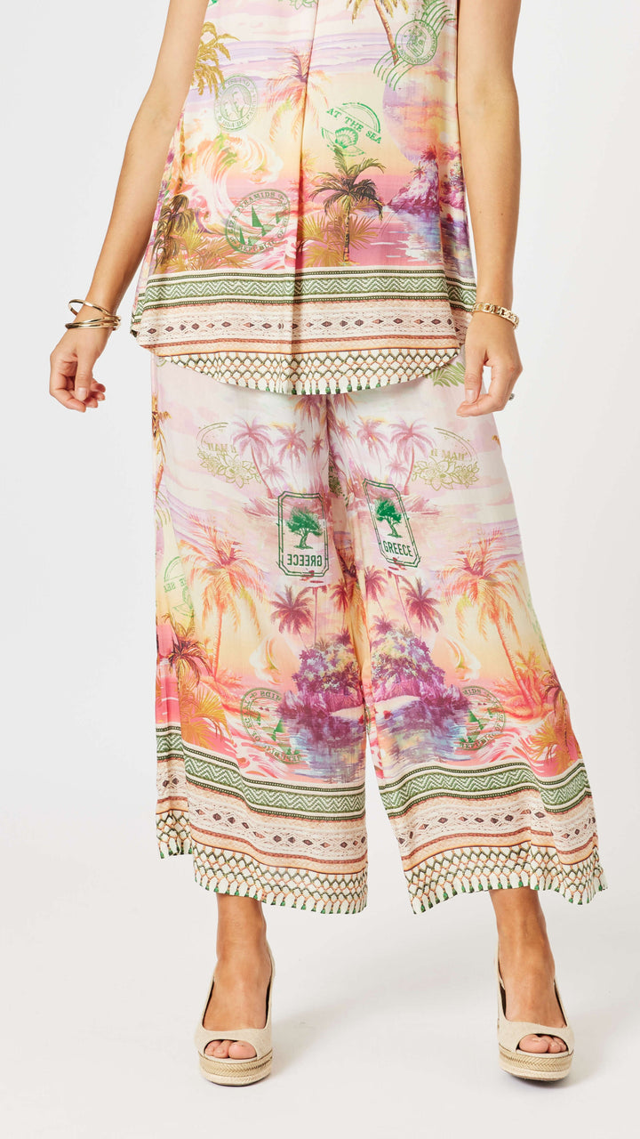 Passport Pant - Sunset Multi