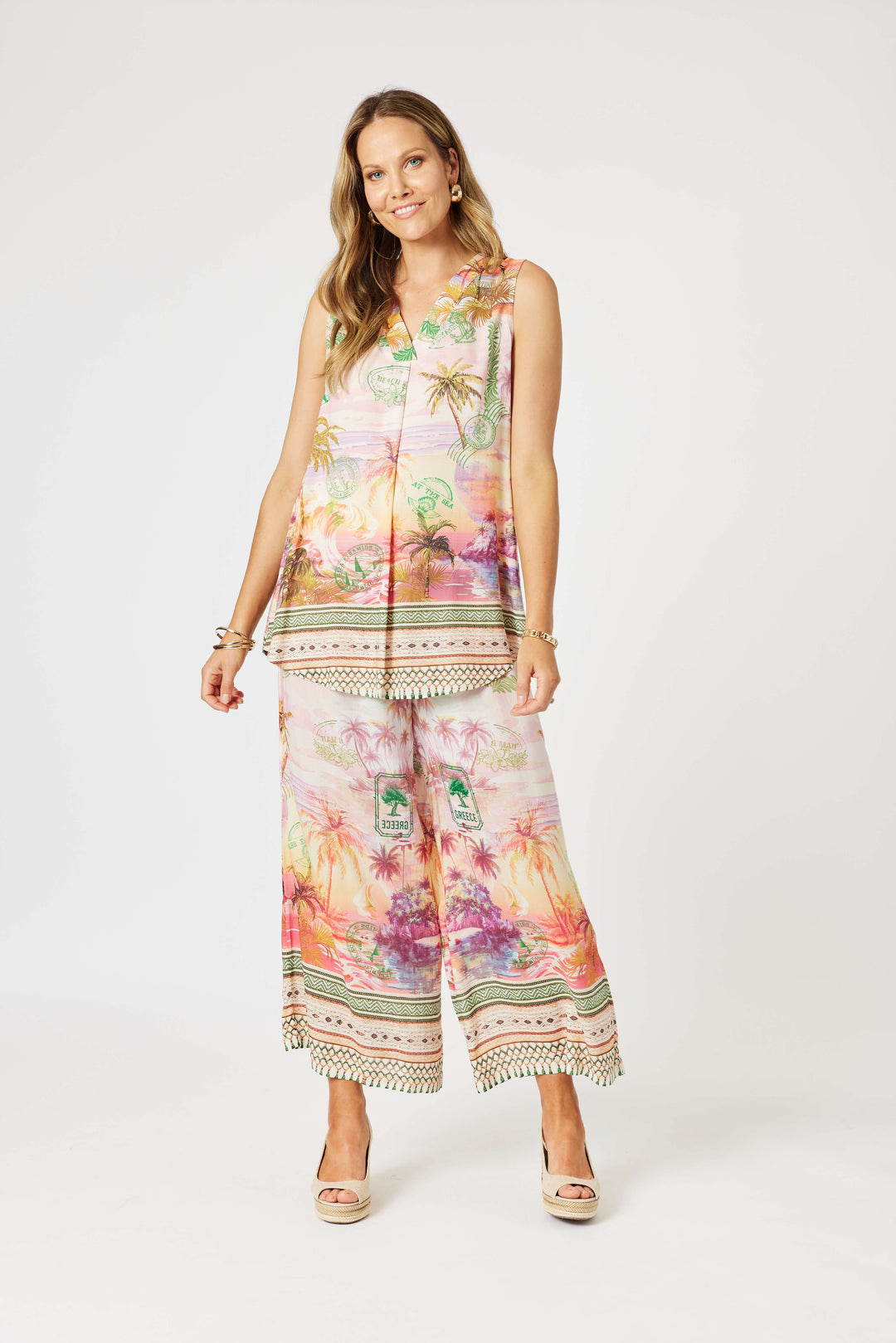 Passport Pant - Sunset Multi