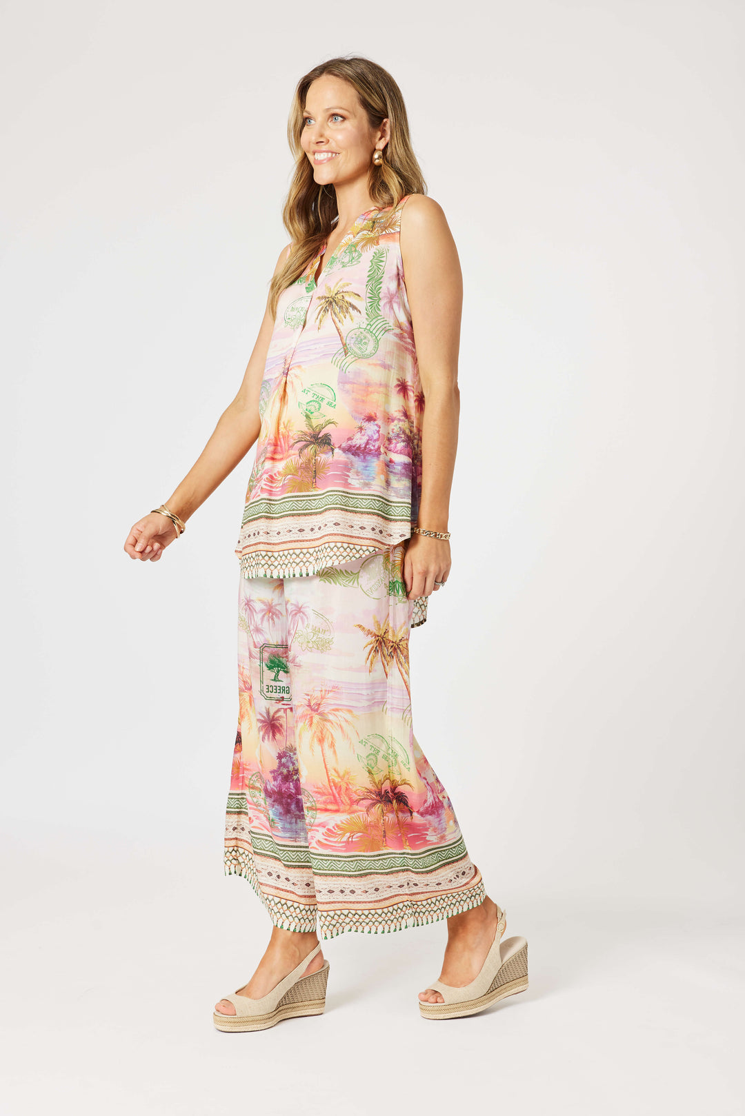 Passport Pant - Sunset Multi
