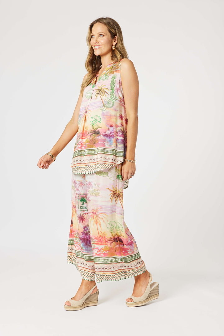 Passport Pant - Sunset Multi