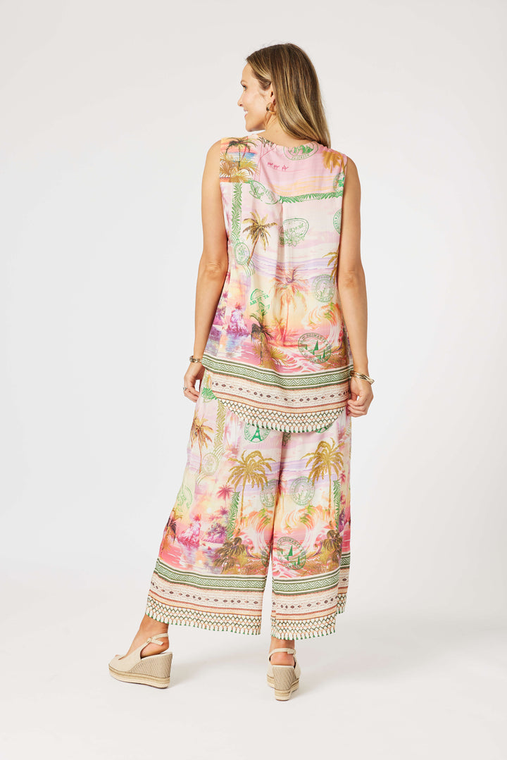 Passport Pant - Sunset Multi