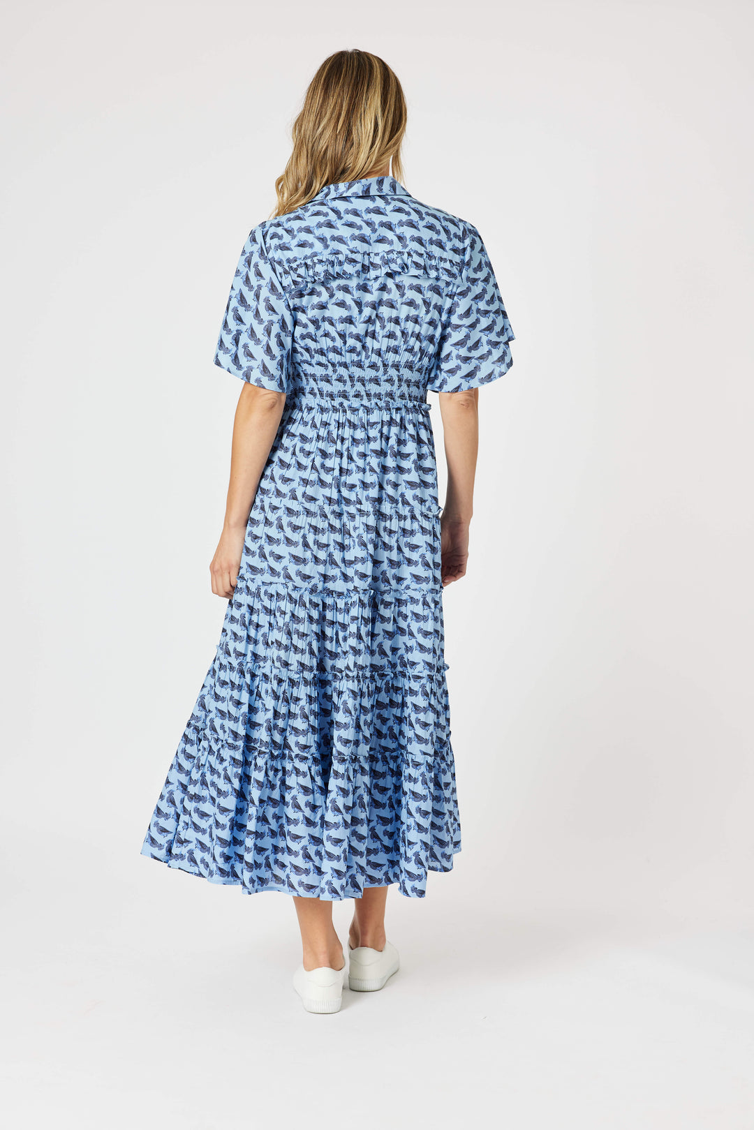 Cockatoo Midi Dress - Blue