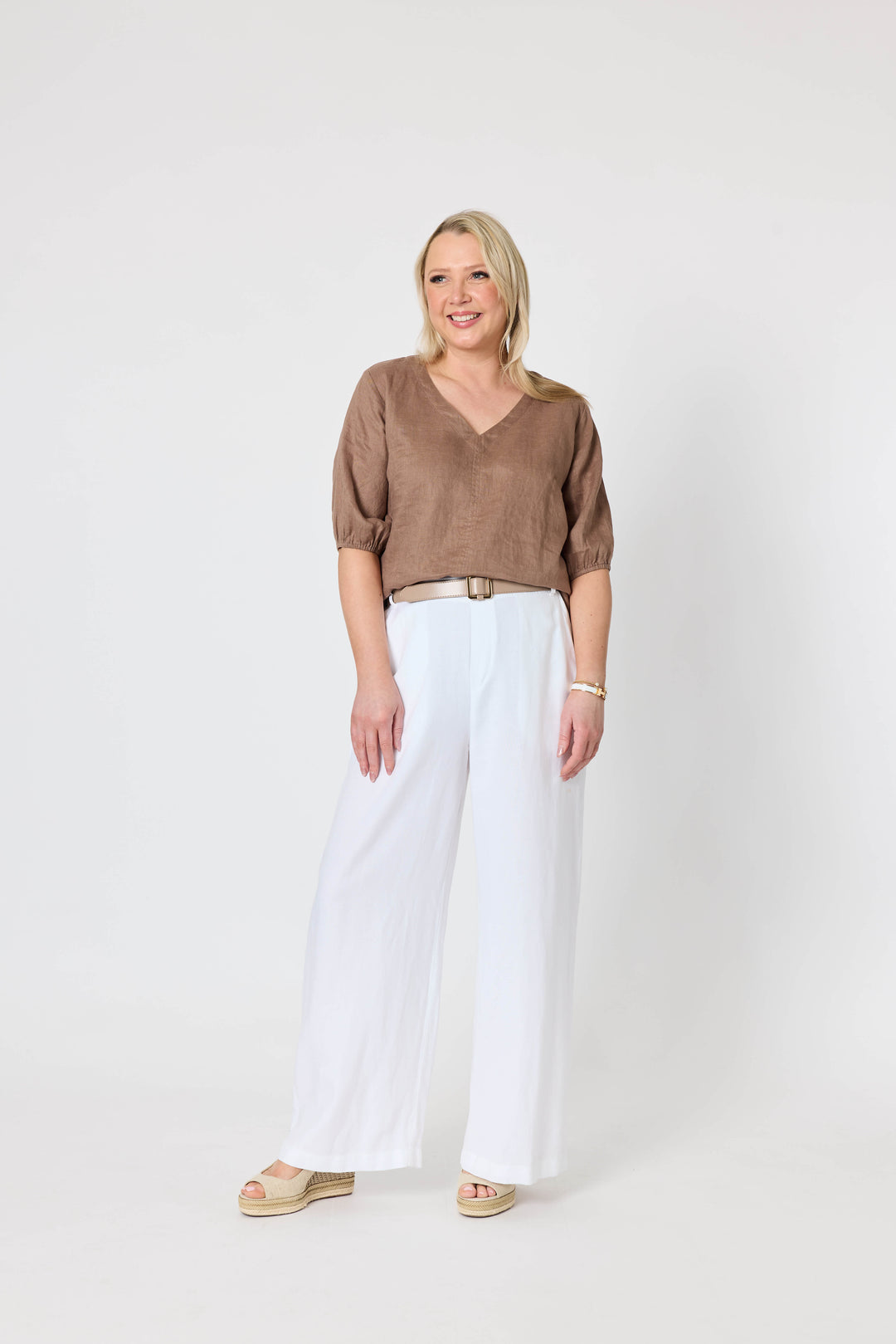 Anna Linen Top