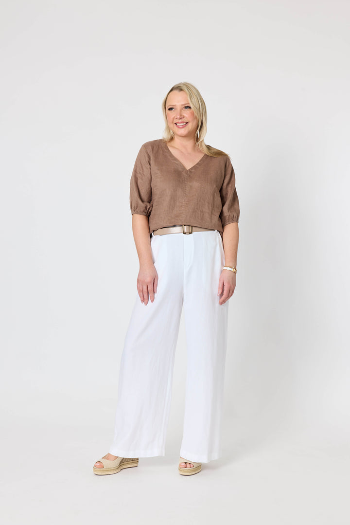 Anna Linen Top