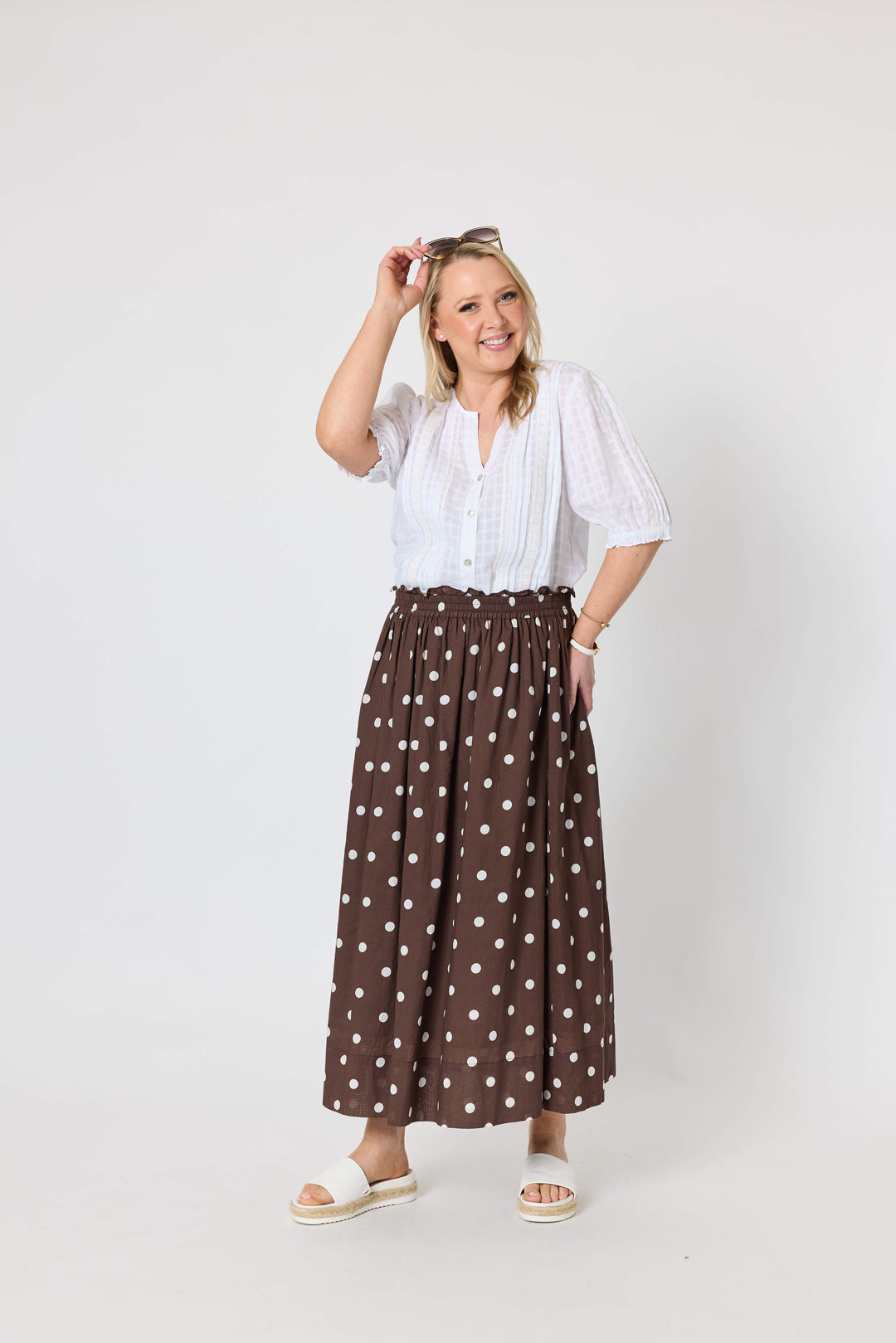 Riviera Spot Skirt